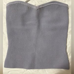 Aritzia sculpt knit sweetheart tube top
